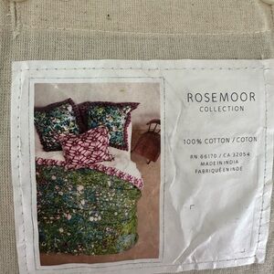 Anthropology twin duvet NEVER OPENED. Original price  ON IT $198